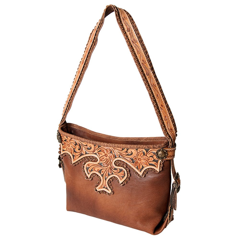 American Darling Hand Tooled Genuine Leather