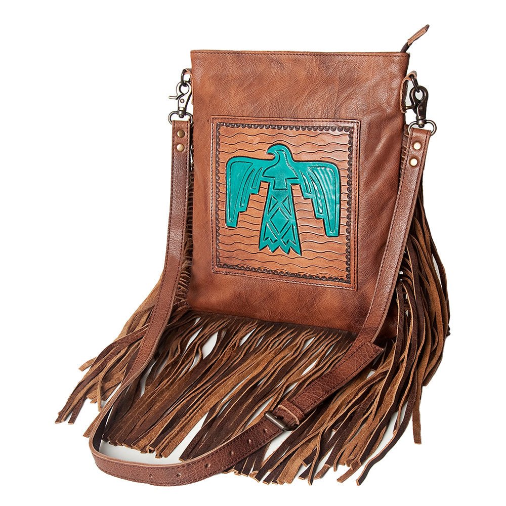 American Darling Hand Tooled Genuine Leather