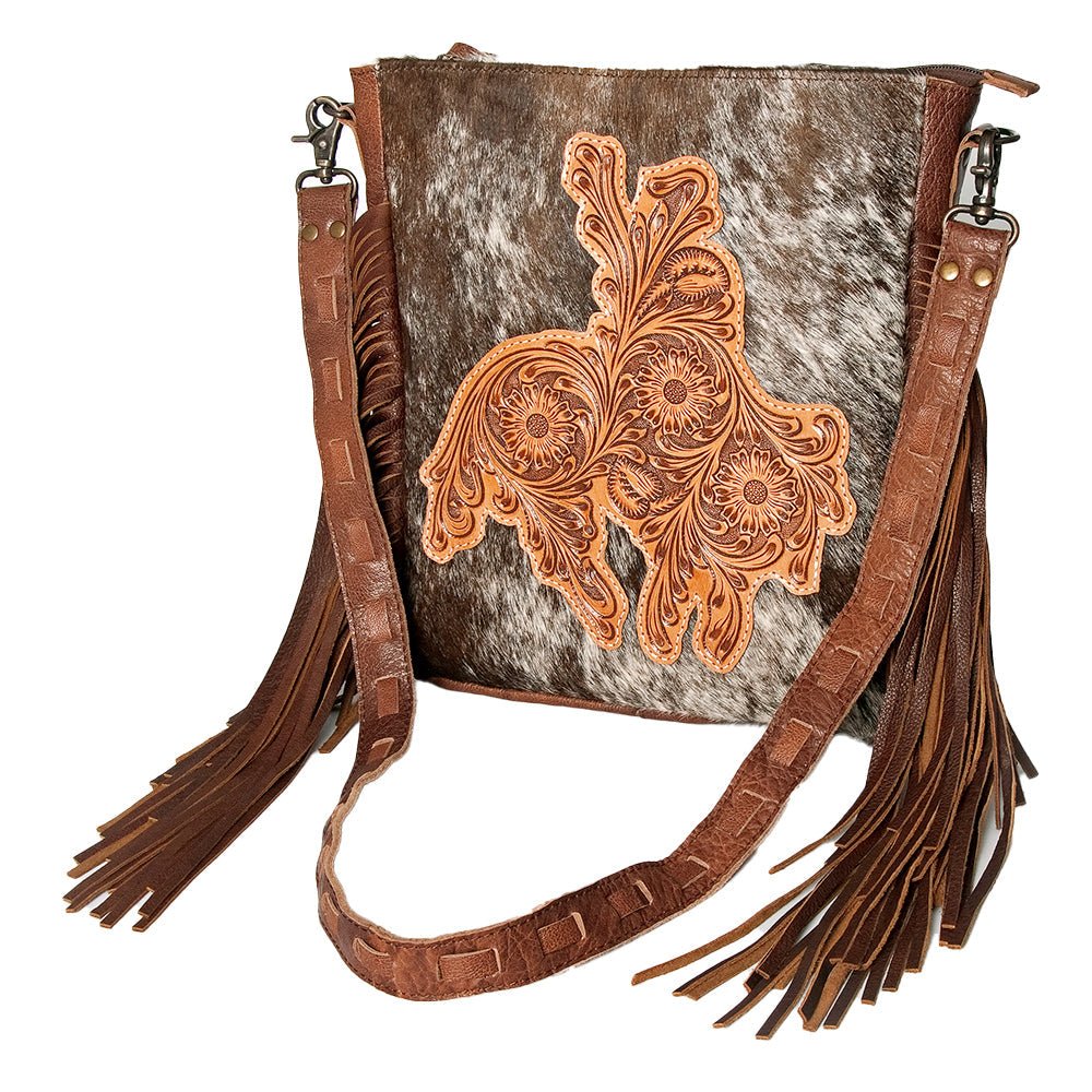 American Darling Hand Tooled Genuine Leather
