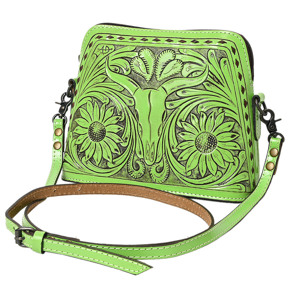 American Darling Hand Tooled Genuine Leather