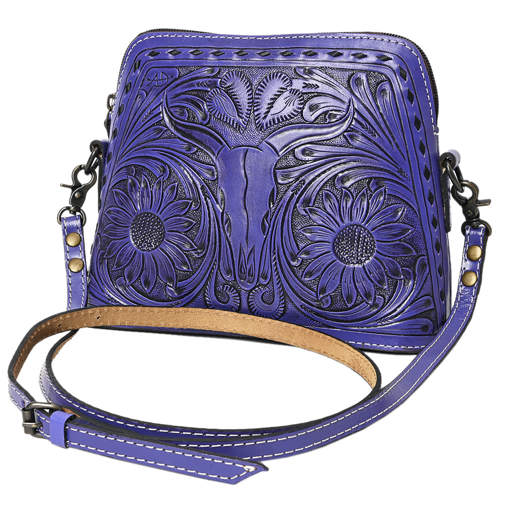 American Darling Hand Tooled Genuine Leather