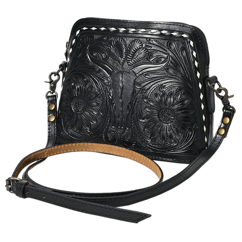 American Darling Hand Tooled Genuine Leather