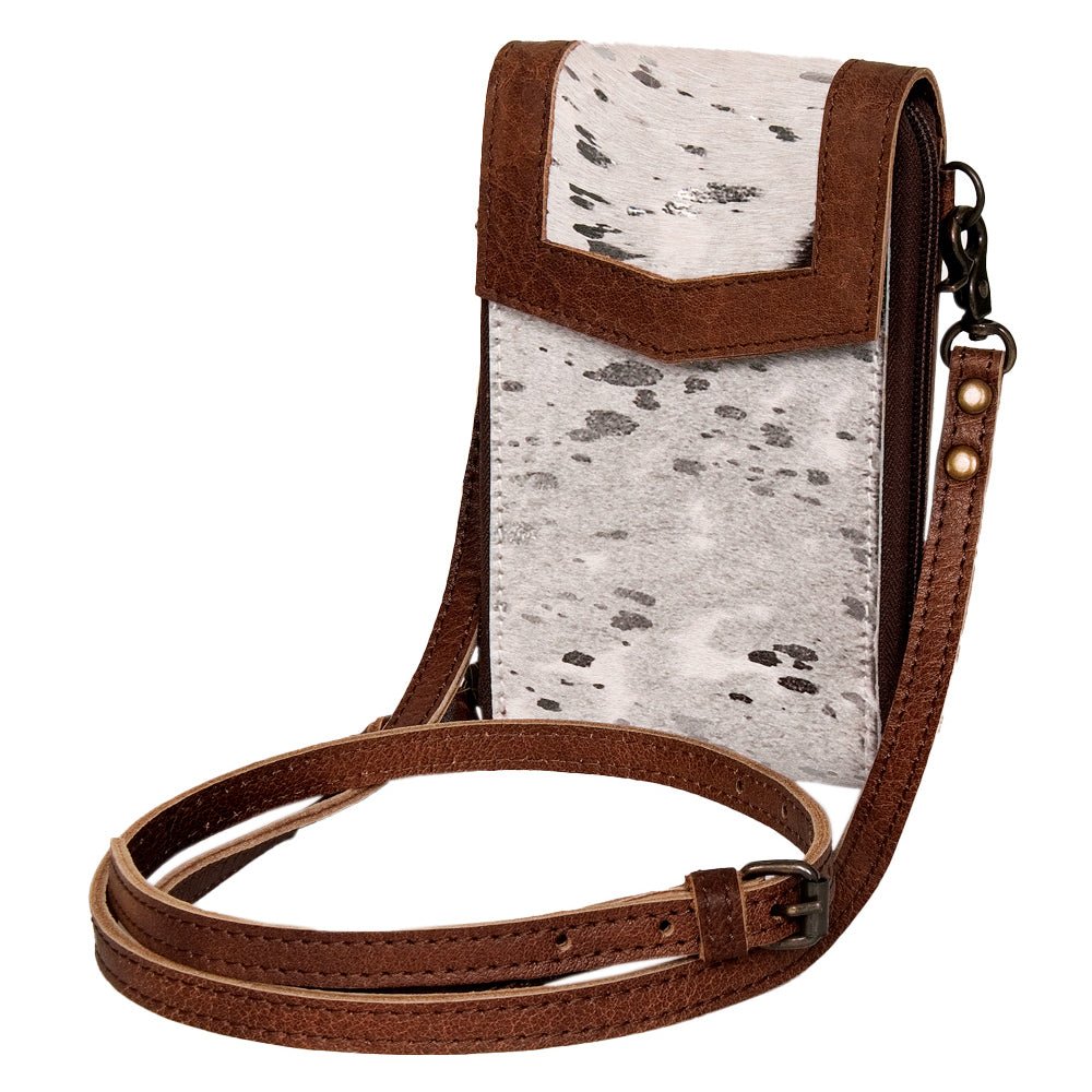 American Darling Cell Phone Holder Hair-On Genuine Leather