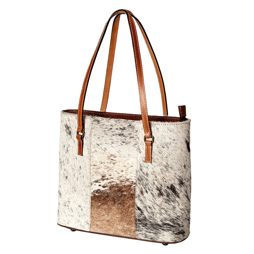 American Darling Tote Hand Tooled Hair-On Genuine Leather Western Women Bag Handbag Purse | Travel Bags College Casual