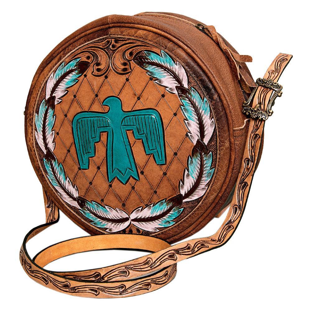 American Darling Hand Tooled Genuine Leather