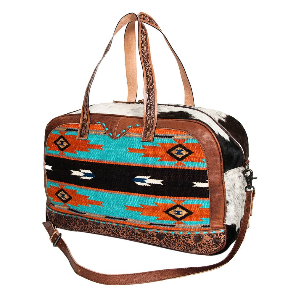 American Darling Saddle Blanket Hair-On Genuine Leather
