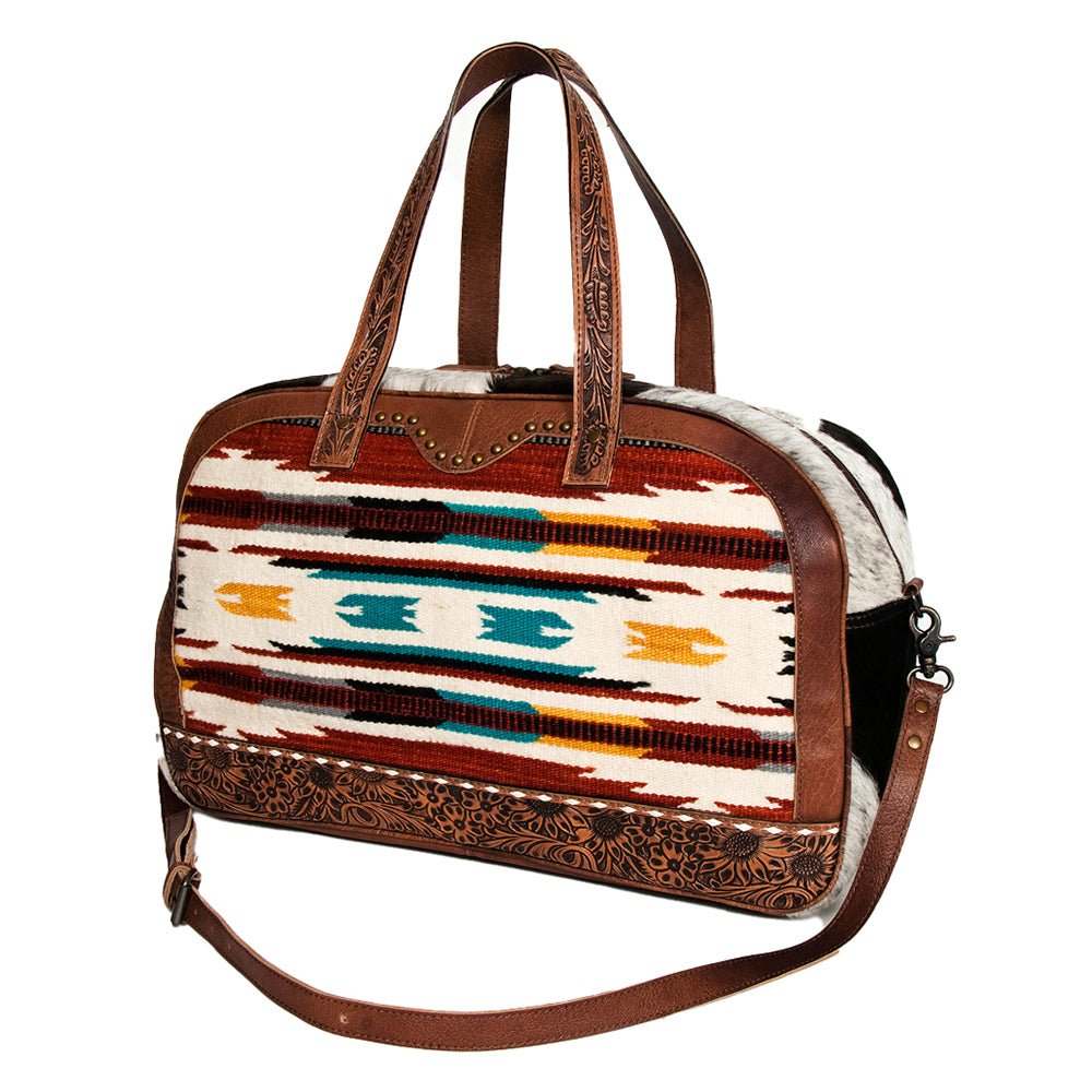 American Darling Saddle Blanket Hair-On Genuine Leather