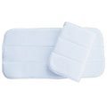 White Professionals Choice Horse No-Bow Bandage Leg Wrap Rear