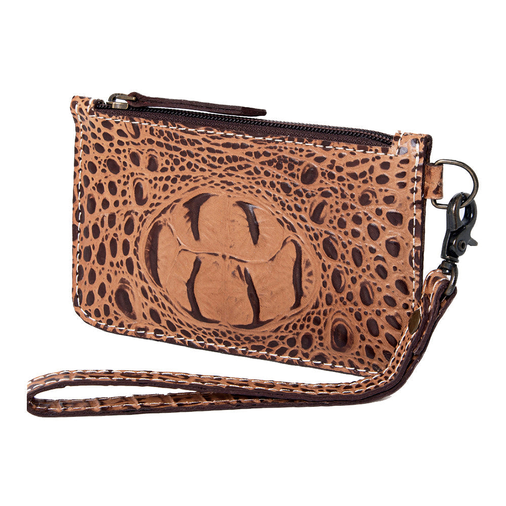 American Darling Crocodile Embossed Genuine Leather