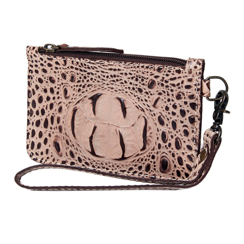 American Darling Crocodile Embossed Genuine Leather