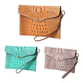 American Darling Crocodile Embossed Genuine Leather