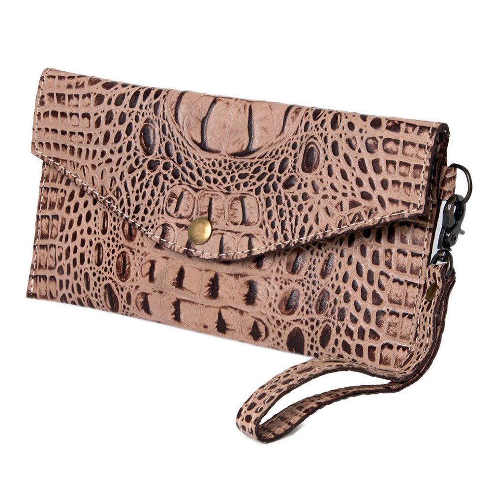 American Darling Crocodile Embossed Genuine Leather