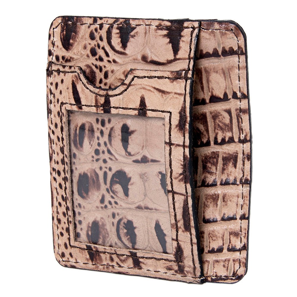 American Darling Crocodile Embossed Genuine Leather