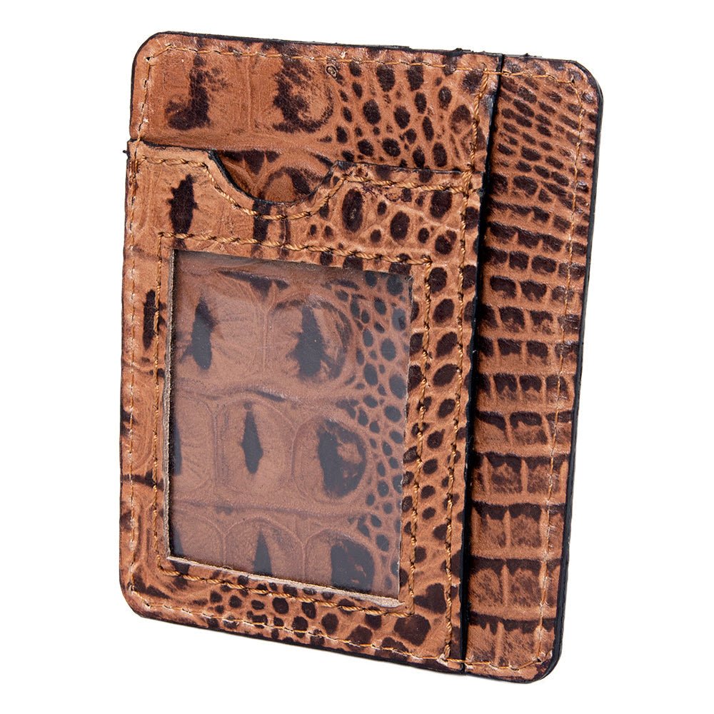 American Darling Crocodile Embossed Genuine Leather