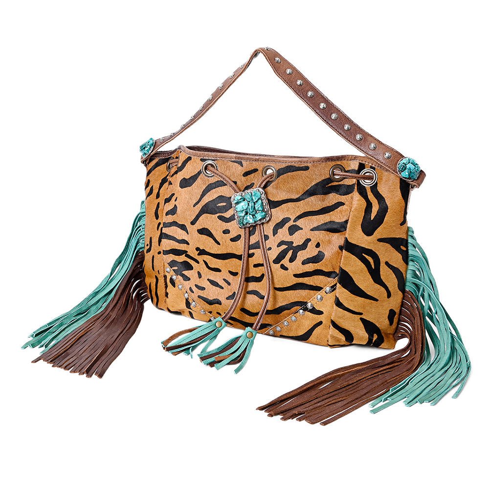 American Darling Hobo Hair-On Genuine Leather