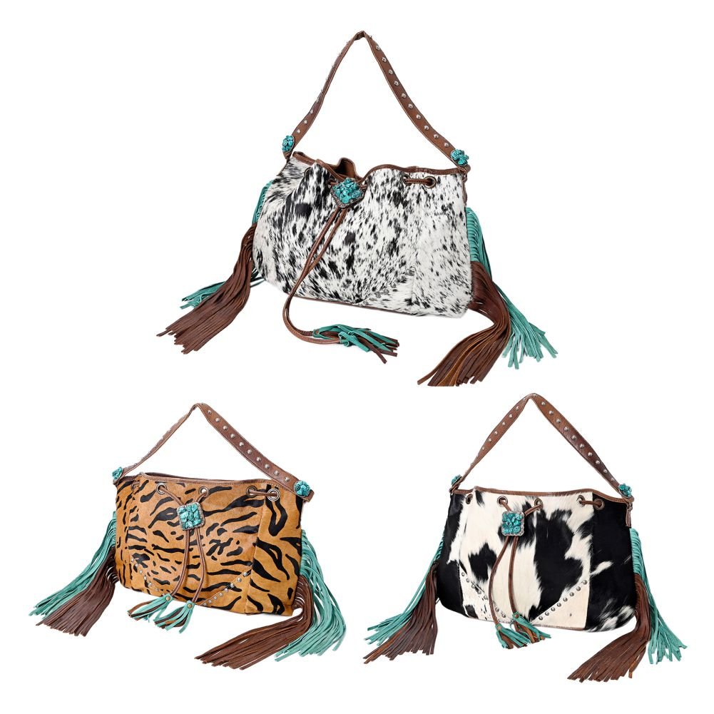 American Darling Hobo Hair-On Genuine Leather