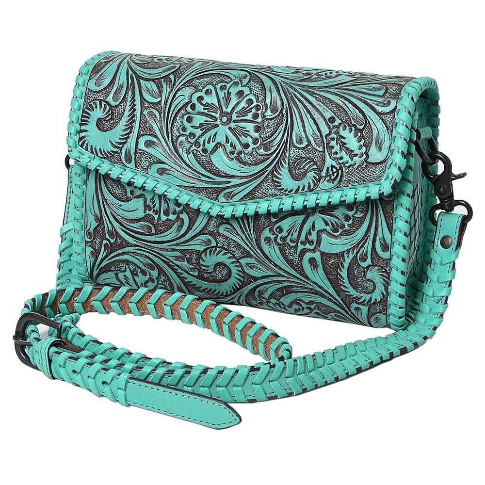 American Darling Hand Tooled Genuine Leather