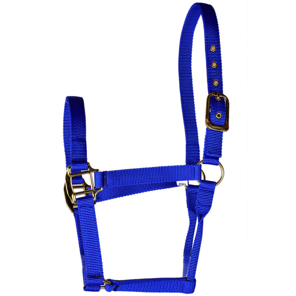 Hilason Western Horse Premium Nylon Rolled Throat Strap Halter