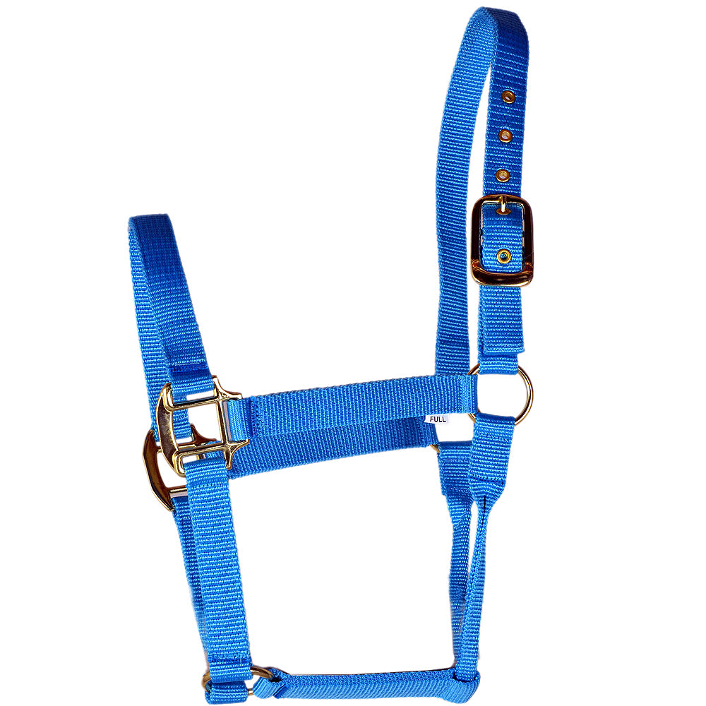 Hilason Western Horse Premium Nylon Rolled Throat Strap Halter