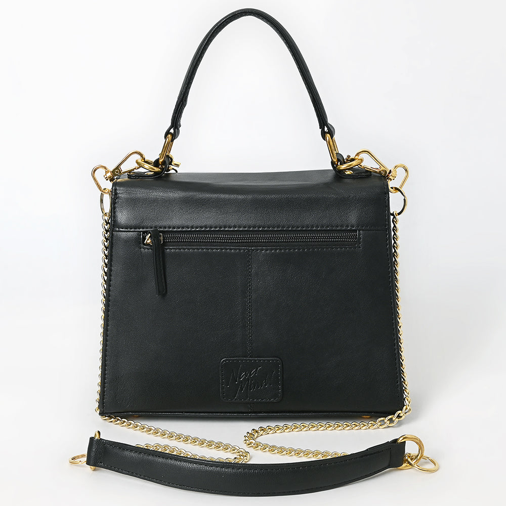 Never Mind Western Cross Body Genuine Leather Handbag Purse Wallet Bag For Women Girls