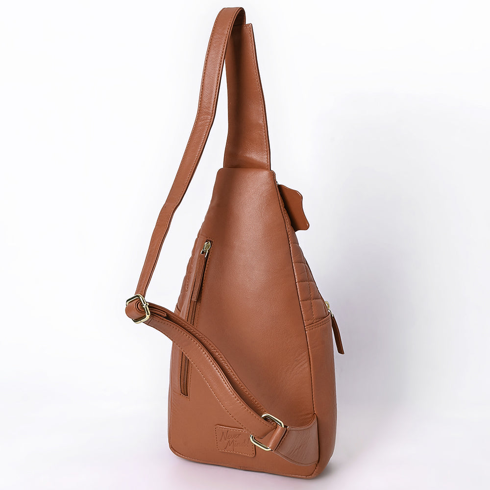 Never Mind Sling Genuine Leather