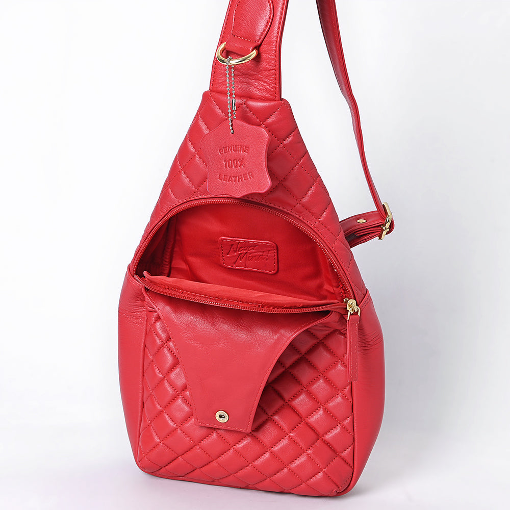 Never Mind Sling Genuine Leather