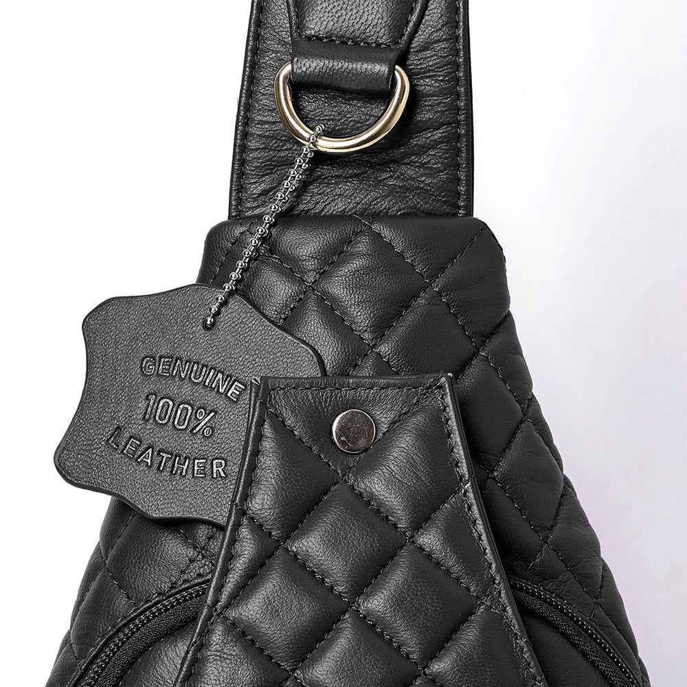 Never Mind Sling Genuine Leather