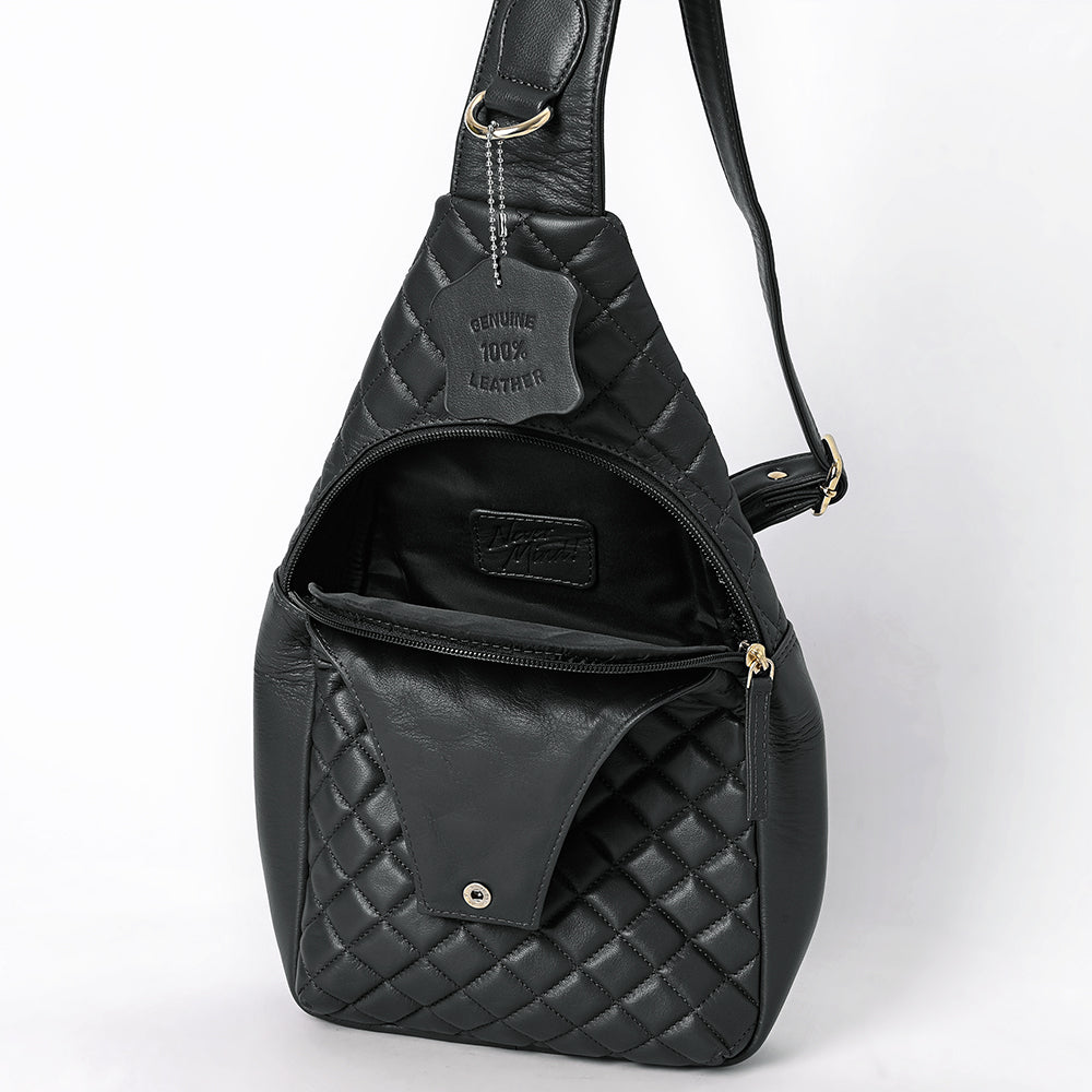 Never Mind Sling Genuine Leather