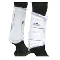 Professional's Choice Horse Leg Protection Leather Boot LRG White