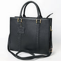 Never Mind Briefcase Genuine Leather