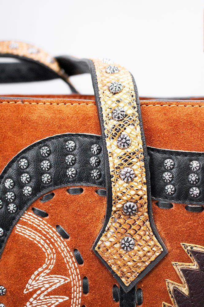 American Darling Genuine Leather Tote