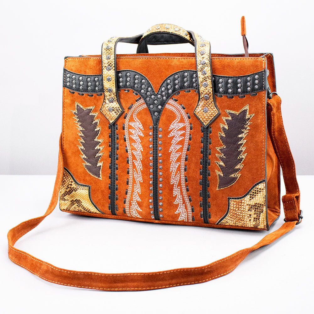American Darling Genuine Leather Tote