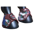 Hilason Western Horse No Turn Bell Boots Leg Protection Durable Camo