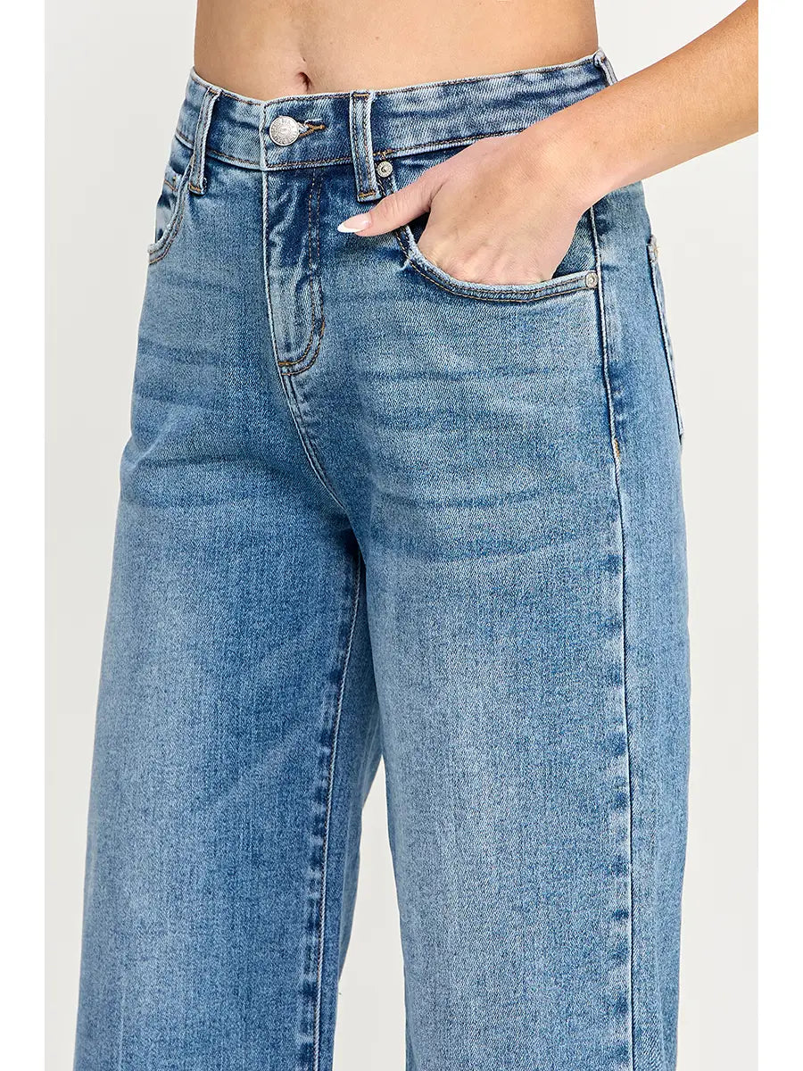 Quinn Raw Hem Denim | Jeans — view 3