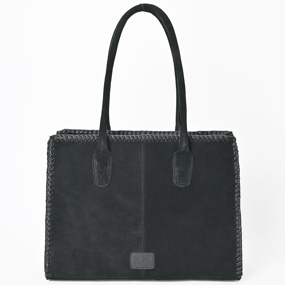 American Darling Tote Genuine Suede Leather