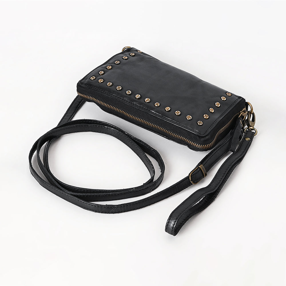 Spaghetti Western Organiser Genuine Leather Women Bag Handbag Purse