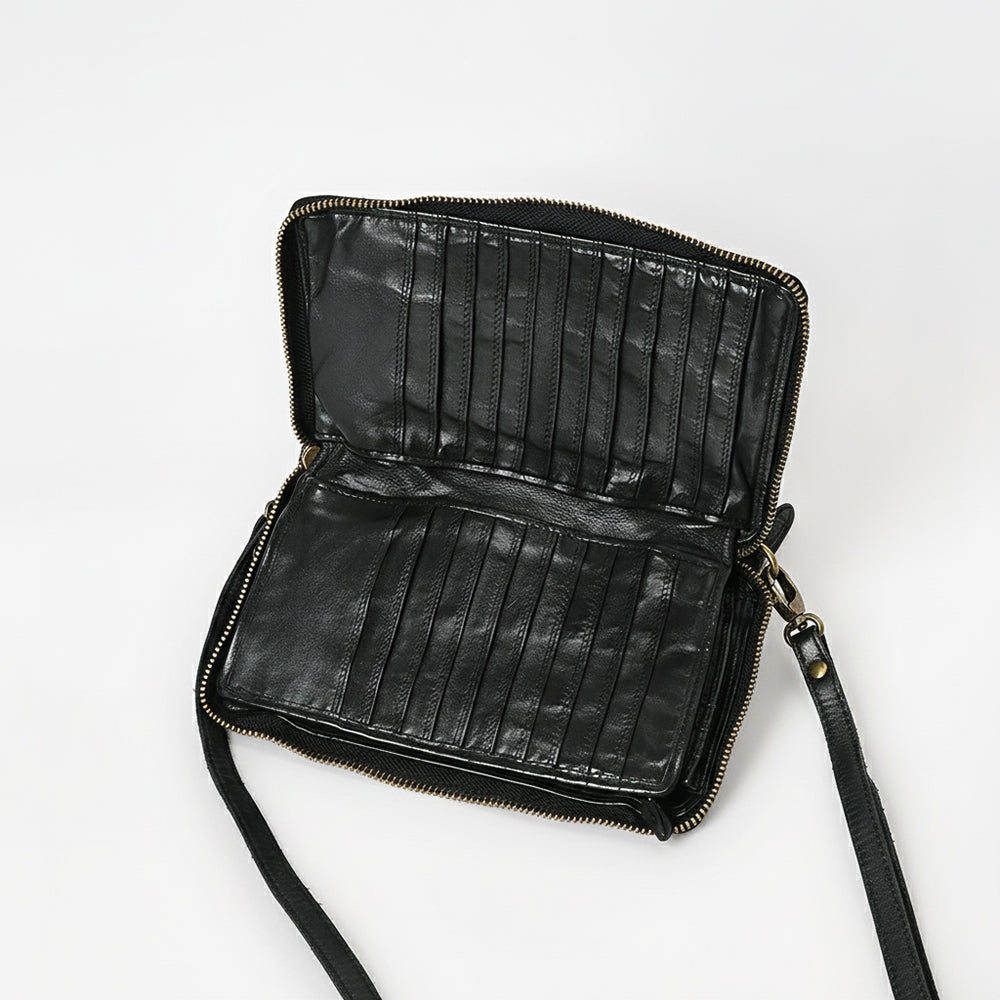 Spaghetti Western Organiser Genuine Leather Women Bag Handbag Purse