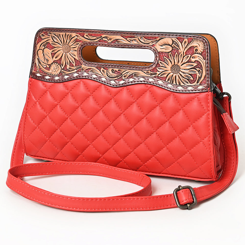 American Darling Clutch Hand Tooled Genuine Leather women bag western Bag