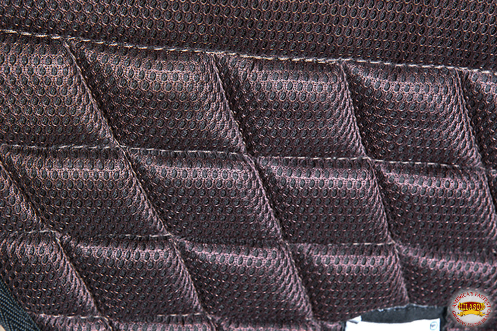 Hilason Western Horse English Saddle Pad Dressage Gel Memory Foam Antislip