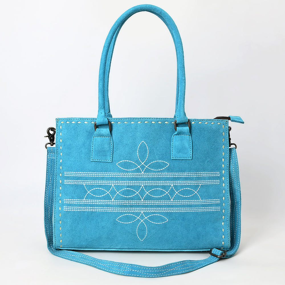 American Darling Tote Genuine Suede Leather