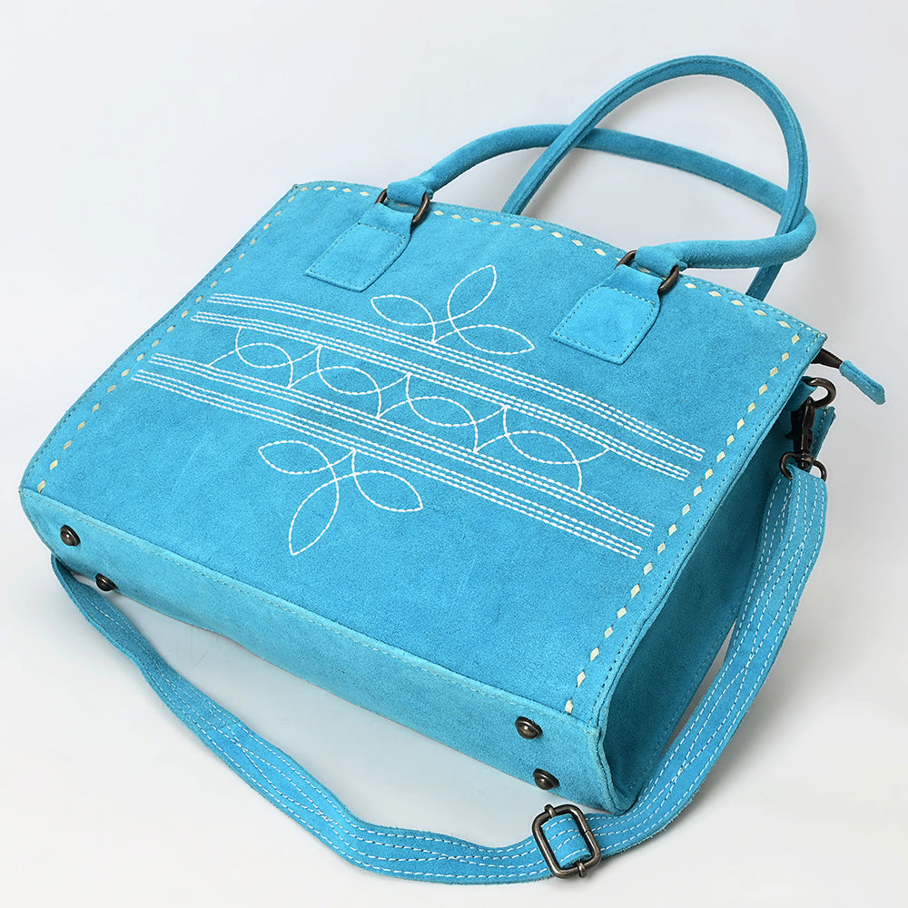 American Darling Tote Genuine Suede Leather