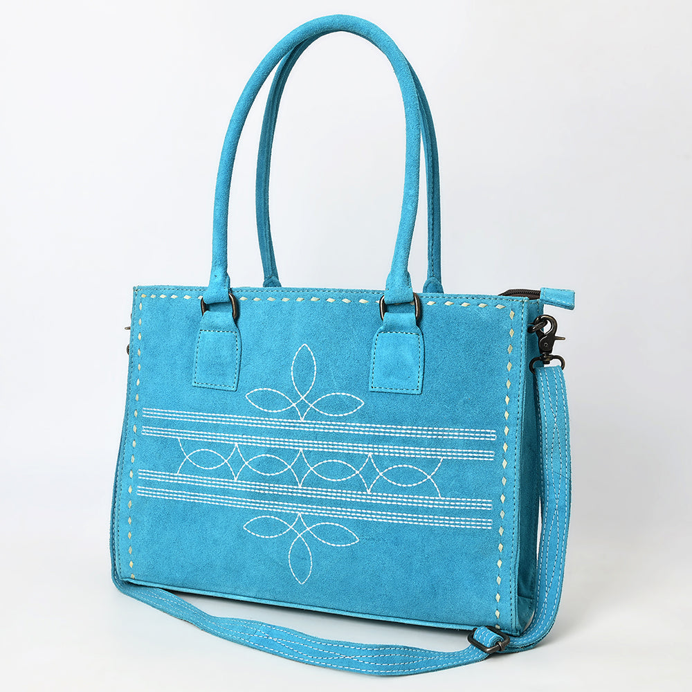 American Darling Tote Genuine Suede Leather