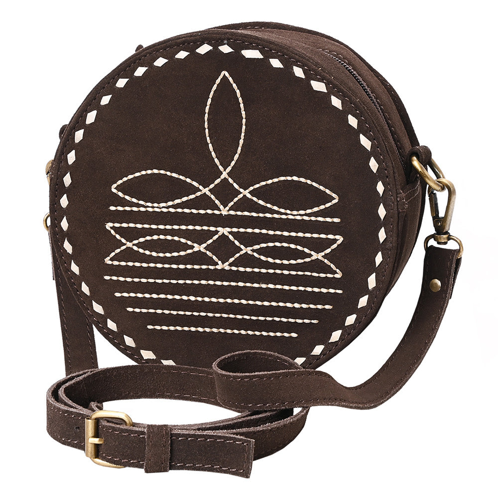 American Darling Canteen Genuine Suede Leather