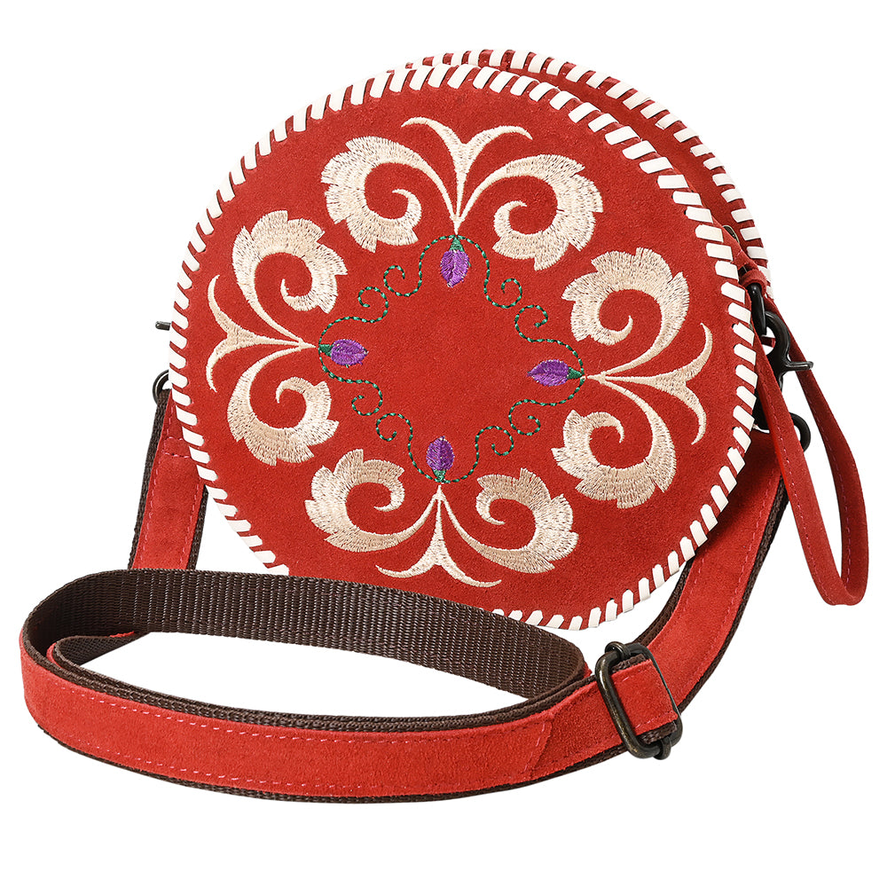 American Darling Genuine Leather Canteen Bag