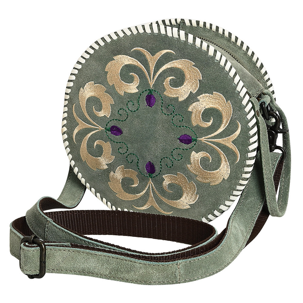 American Darling Genuine Leather Canteen Bag