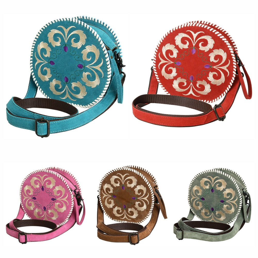 American Darling Genuine Leather Canteen Bag