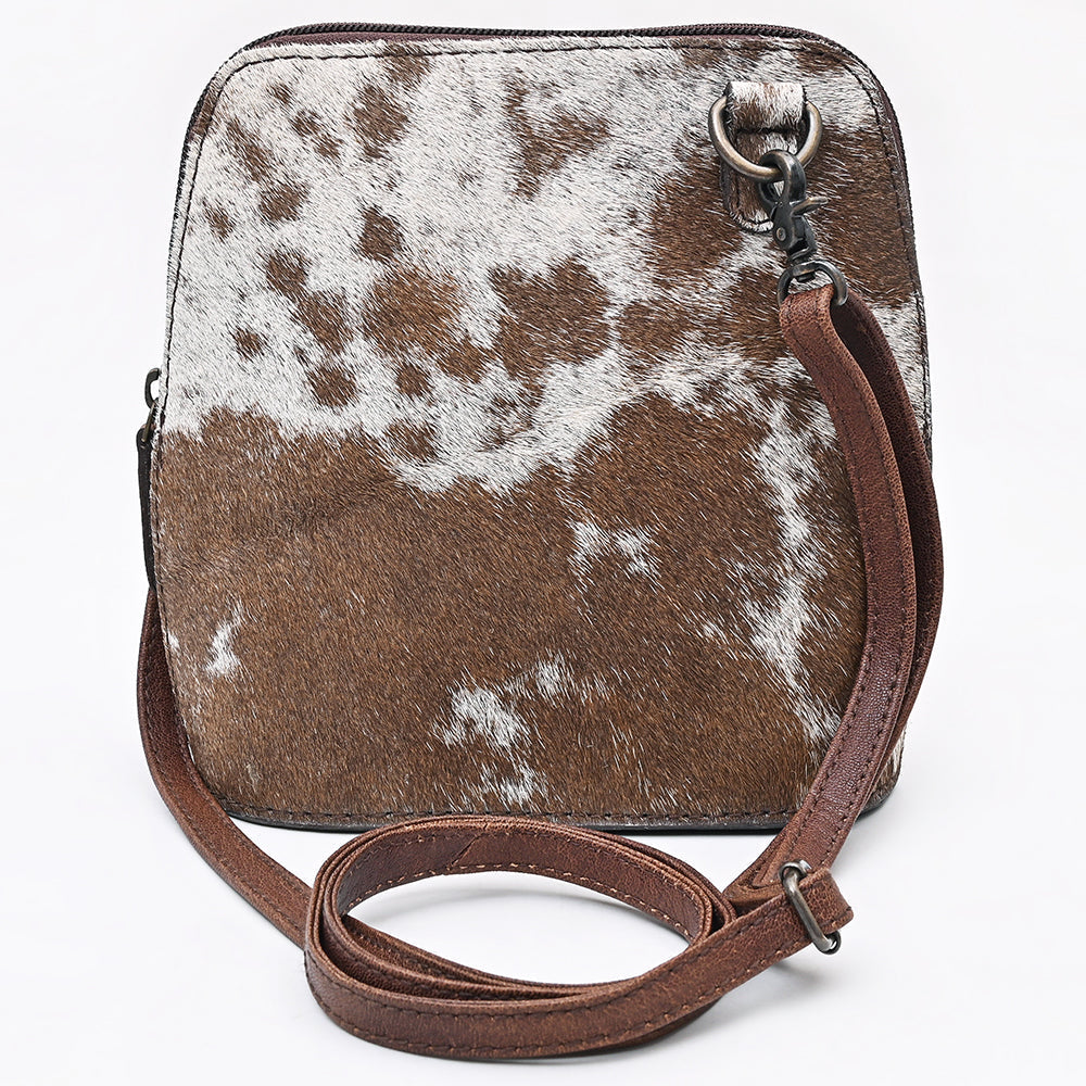 American Darling Massenger Beautifully Hair On Genuine Leather women handbag
