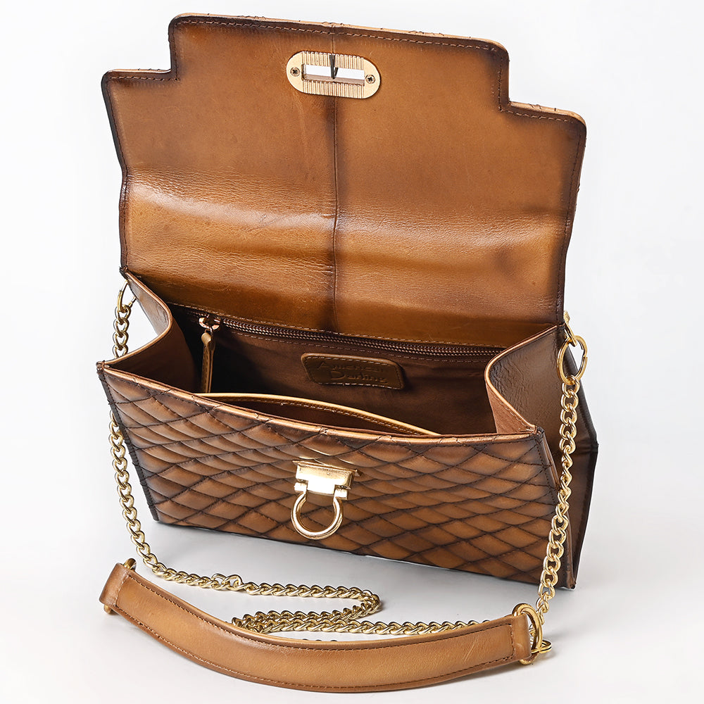 American Darling Messenger Genuine Leather Women Bag Western Handbag Purse