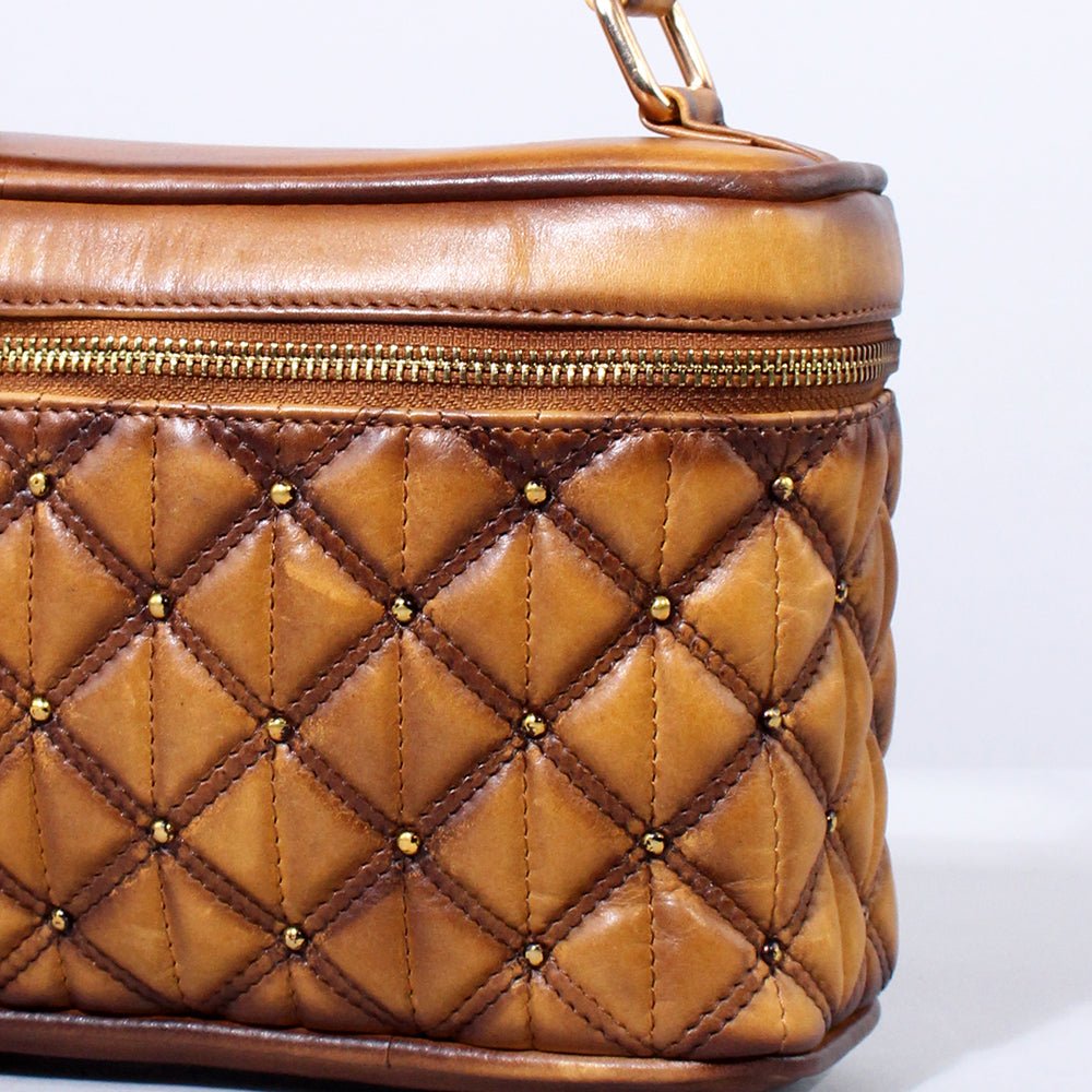 American Darling Jewelry Case Genuine Vintage Leather
