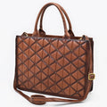 American Darling Tote Beautifully Quilted Genuine Leather women handbag